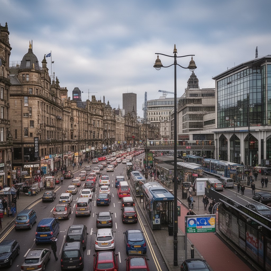 AI-generated illustration of Union Street