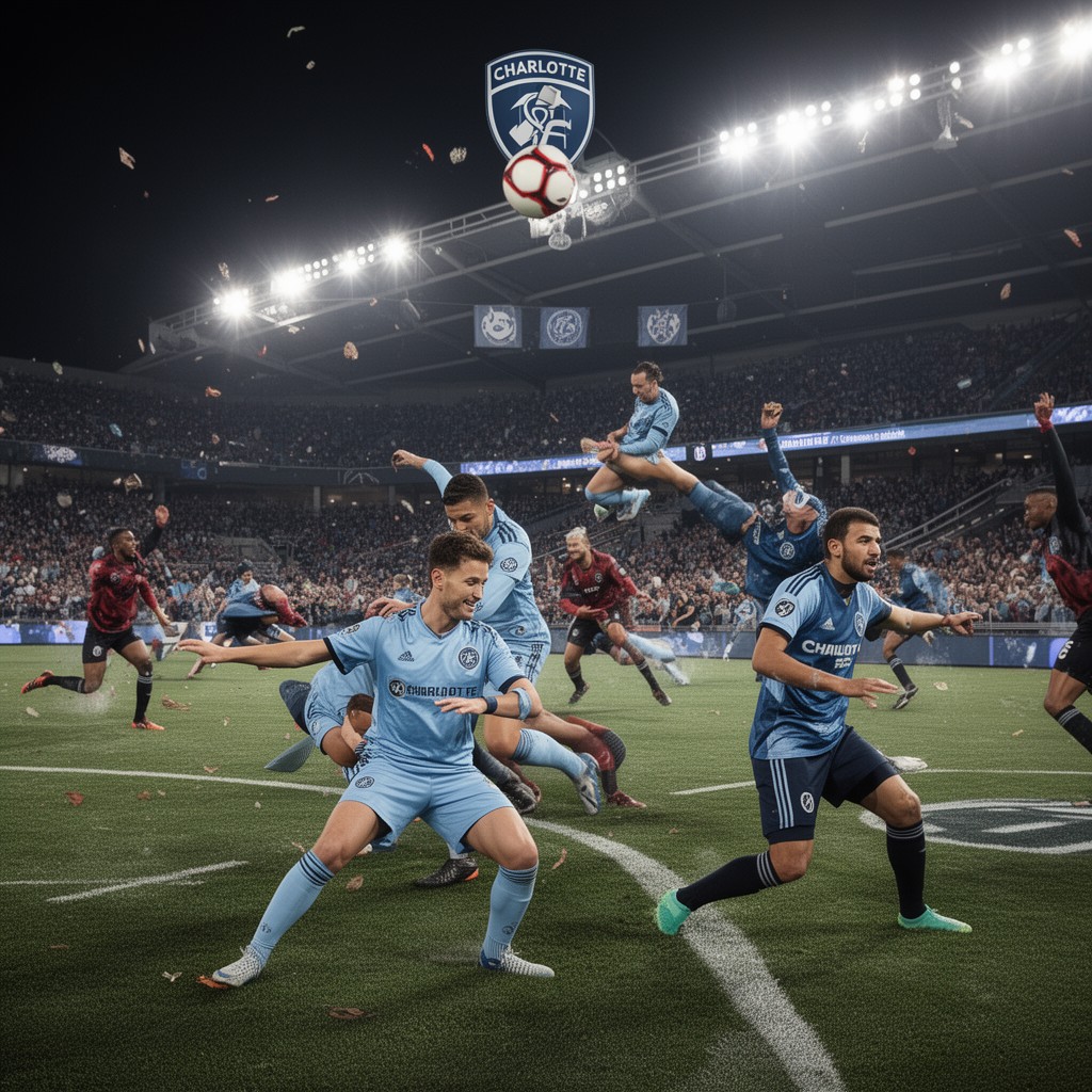 AI-generated illustration of Charlotte FC