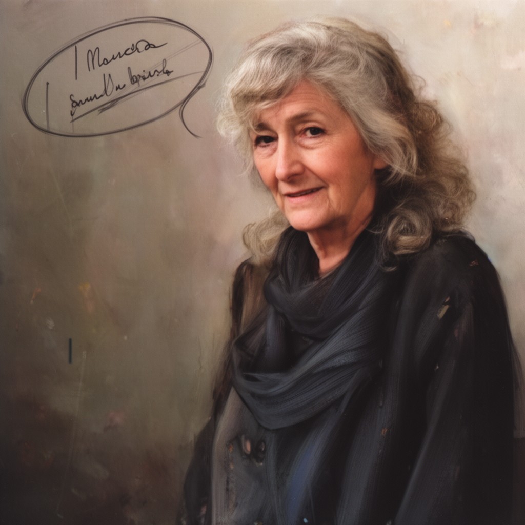 AI-generated illustration of Alice Acheson
