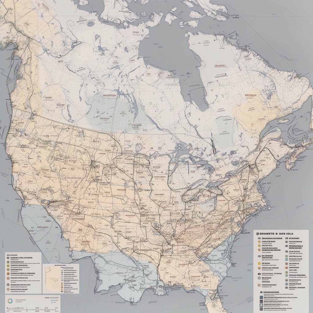 AI-generated illustration of English-speaking Canada