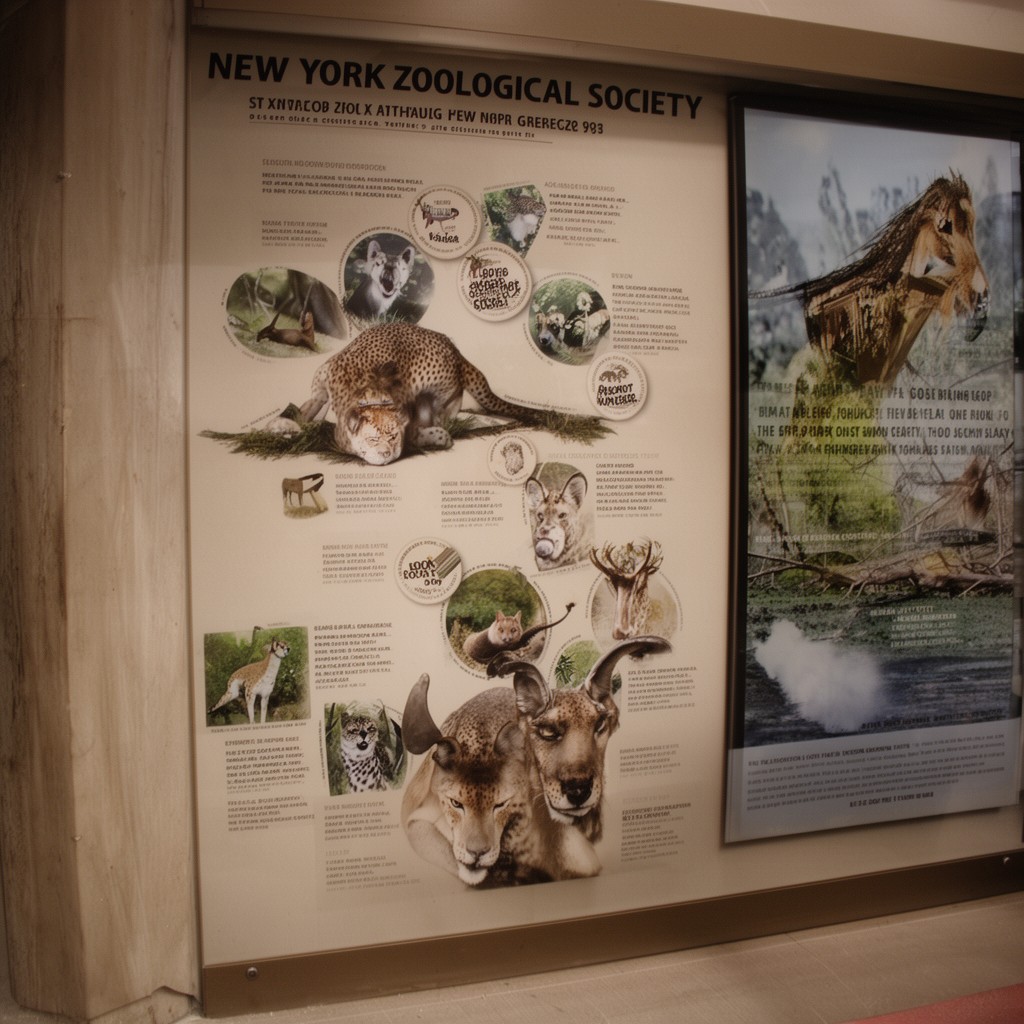 AI-generated illustration of New York Zoological Society