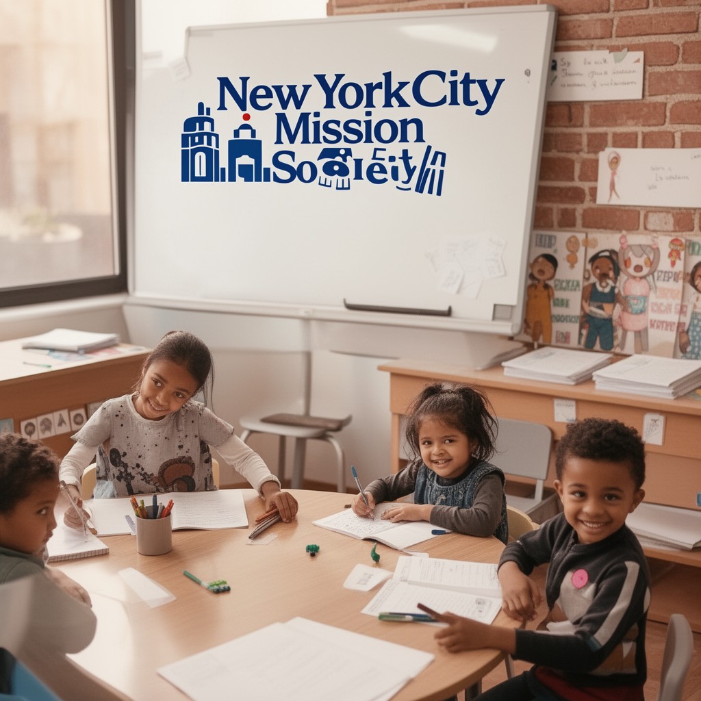 AI-generated illustration of New York City Mission Society