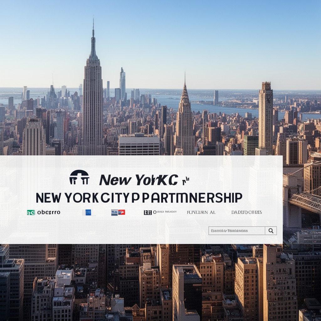 AI-generated illustration of New York City Partnership (civic organizations)