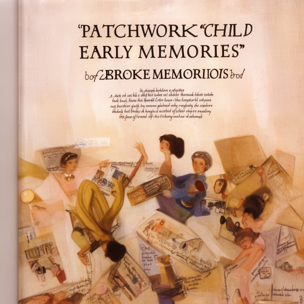 AI-generated illustration of Patchwork Child: Early Memories