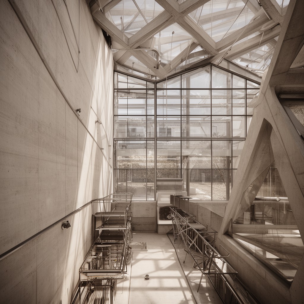 AI-generated illustration of School of Architecture (Carnegie Mellon University)