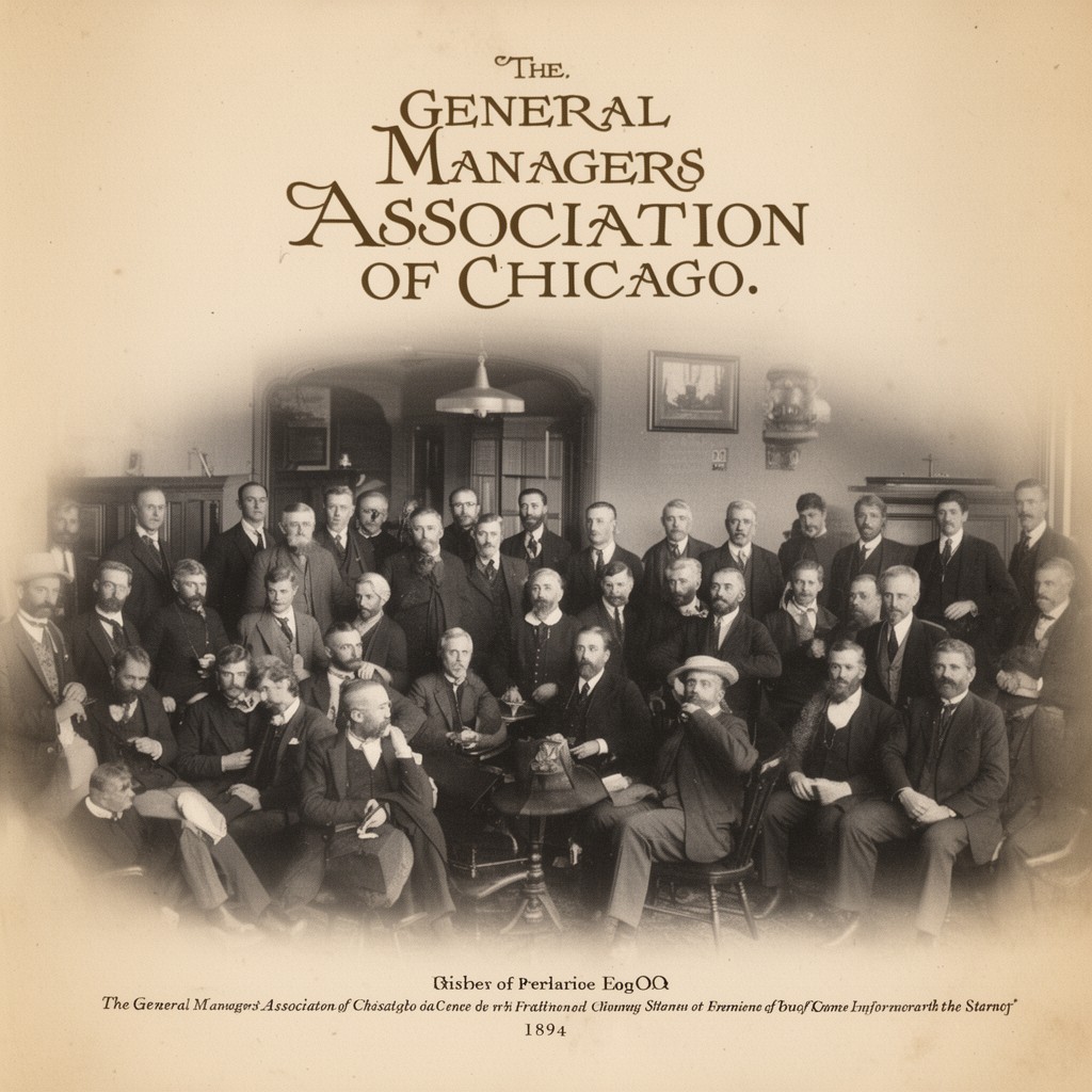 AI-generated illustration of General Managers’ Association of Chicago