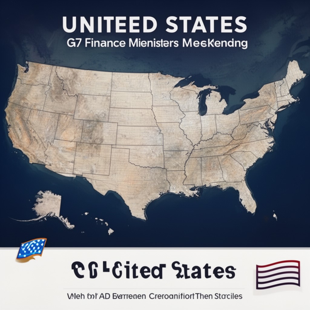AI-generated illustration of United States in G7 finance ministers meetings