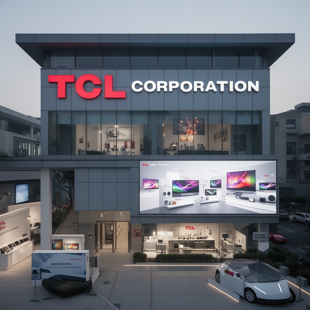 AI-generated illustration of TCL Corporation