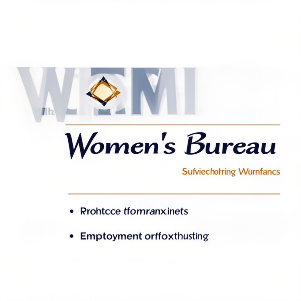 AI-generated illustration of Women’s Bureau