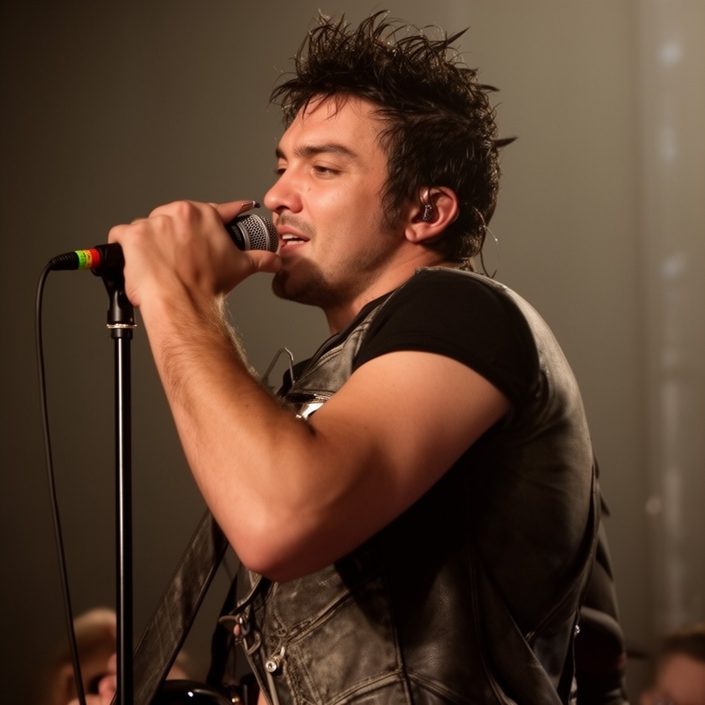 AI-generated illustration of Gavin Rossdale