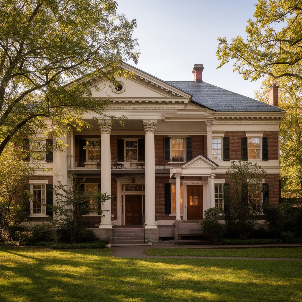AI-generated illustration of Hamilton Grange National Memorial