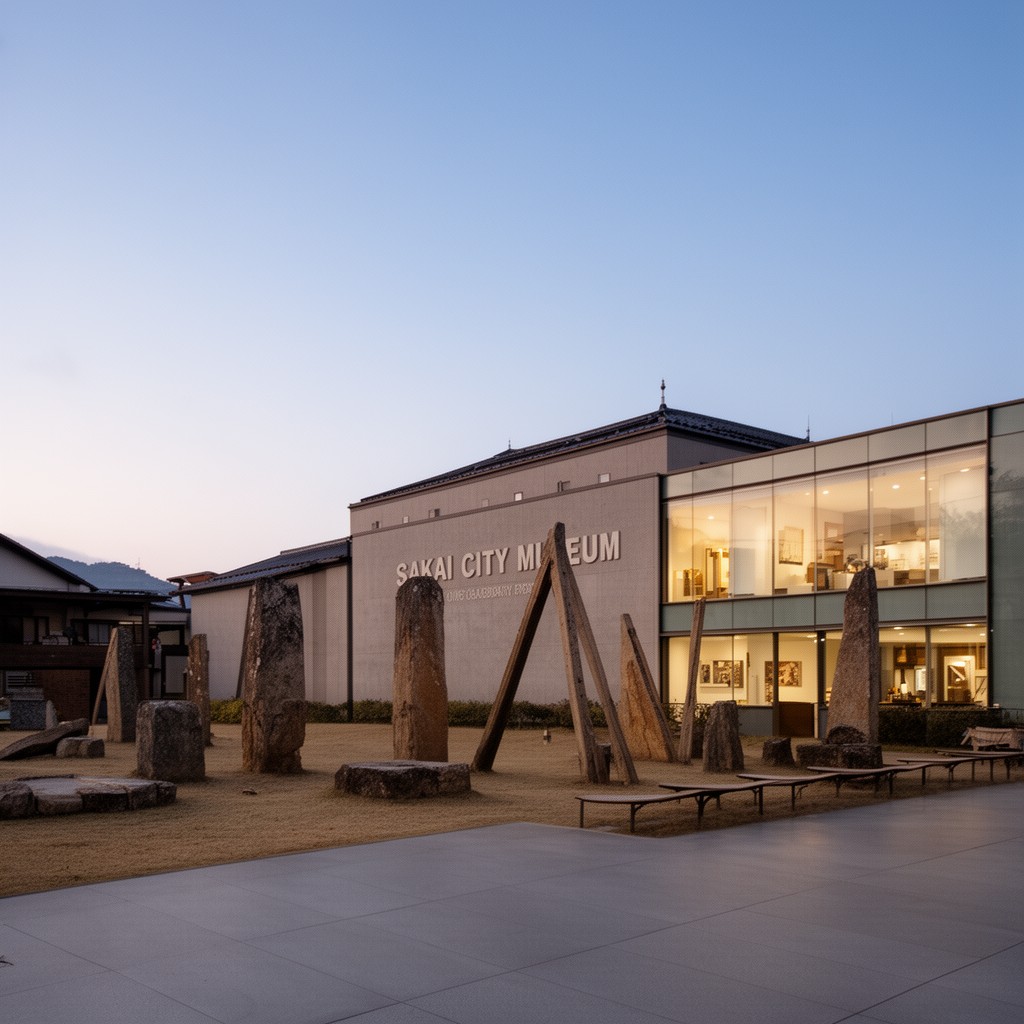 AI-generated illustration of Sakai City Museum