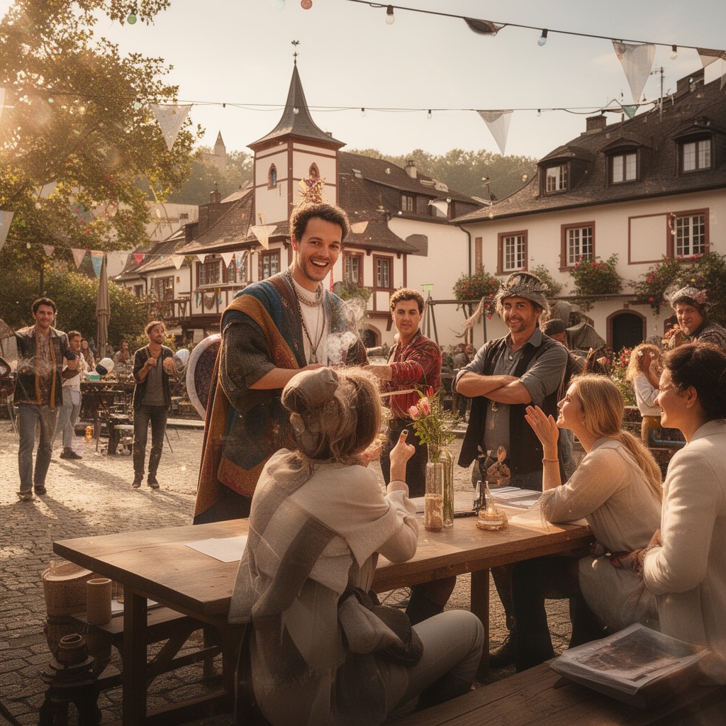 AI-generated illustration of Luxembourgers