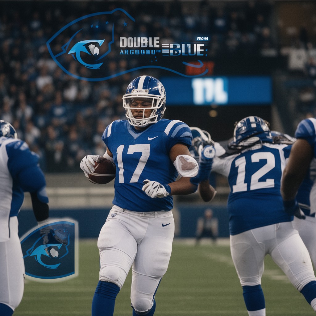AI-generated illustration of Double Blue