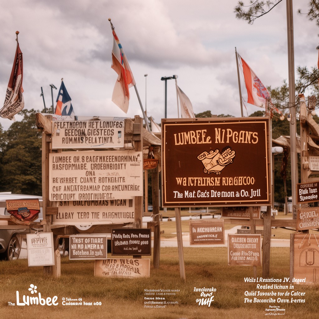 AI-generated illustration of Lumbee