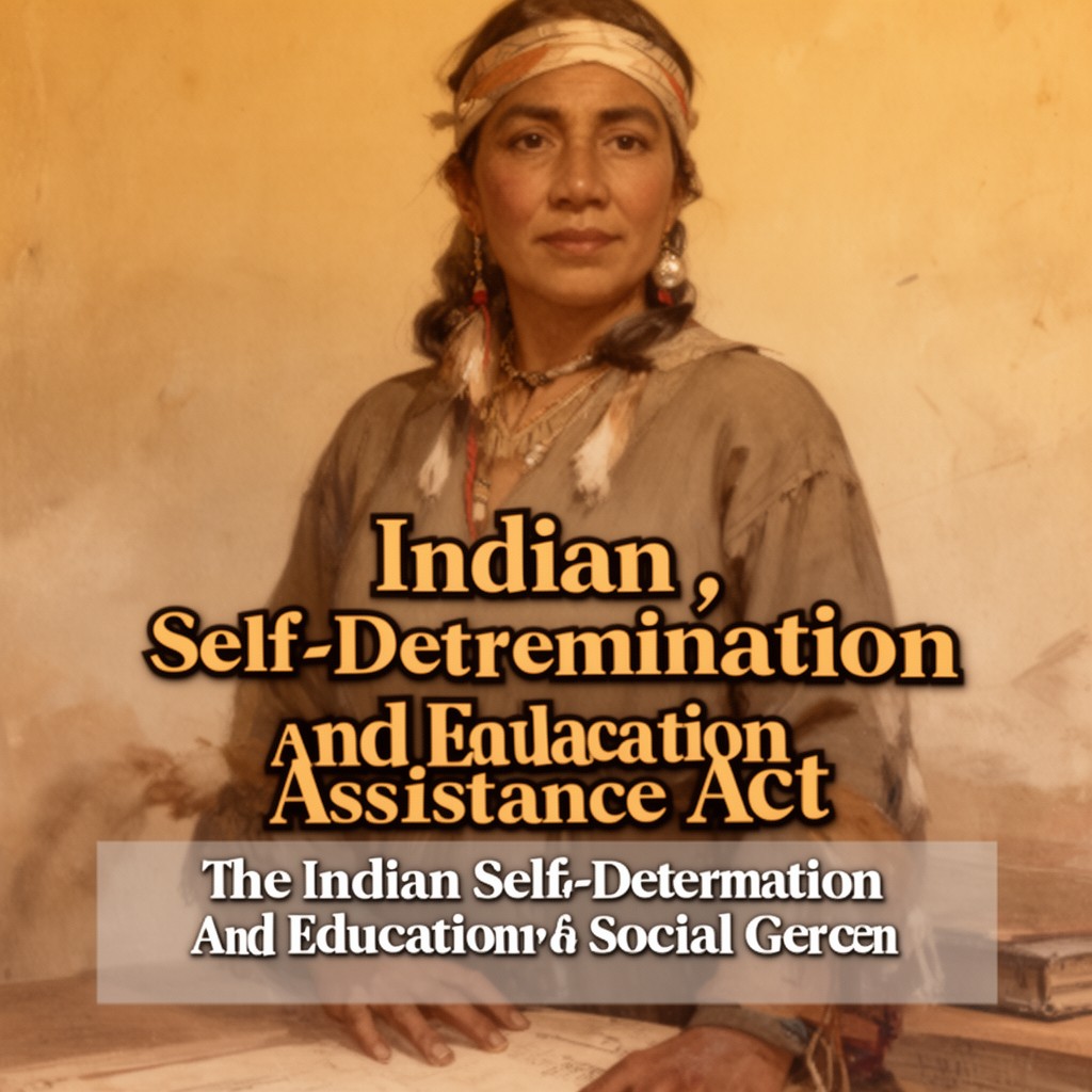 AI-generated illustration of Indian Self-Determination and Education Assistance Act