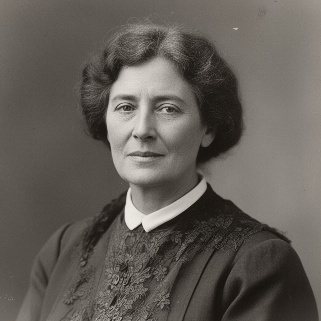 AI-generated illustration of Mary White Ovington