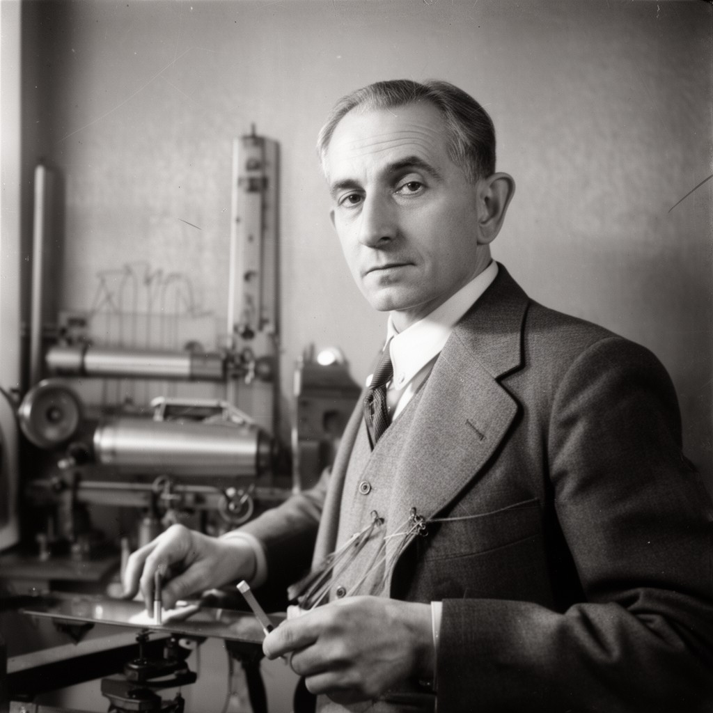 AI-generated illustration of Walther Meissner