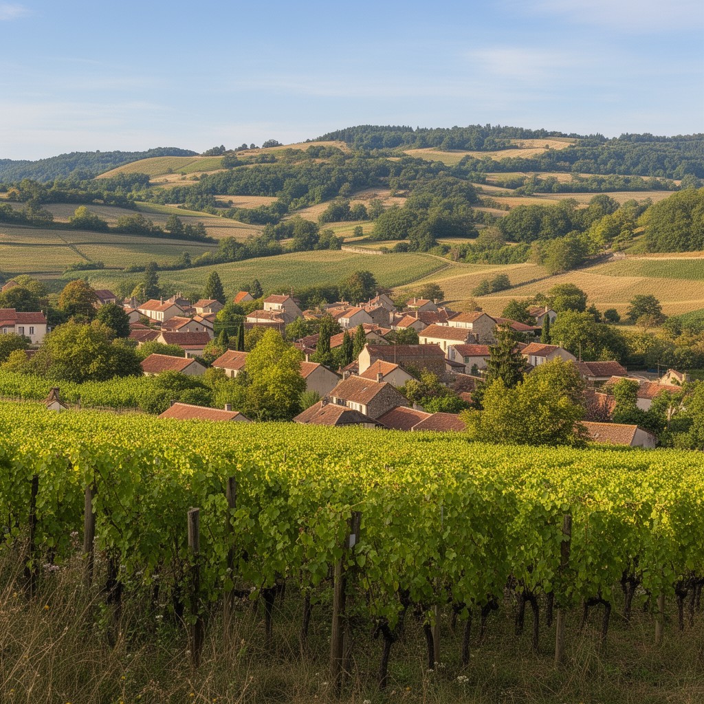AI-generated illustration of Saint-Aubin