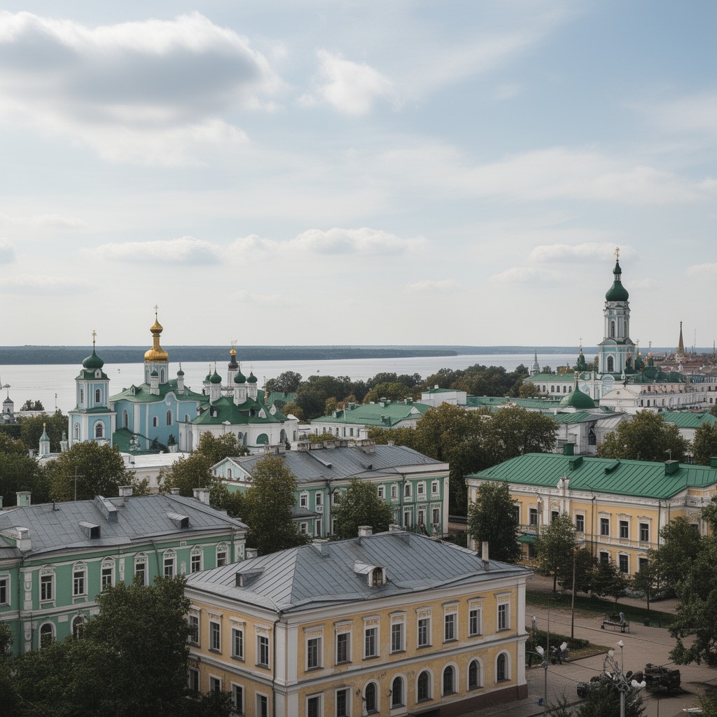 AI-generated illustration of Yaroslavl Oblast