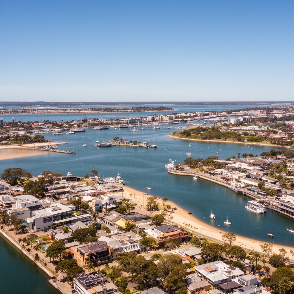 AI-generated illustration of Mandurah