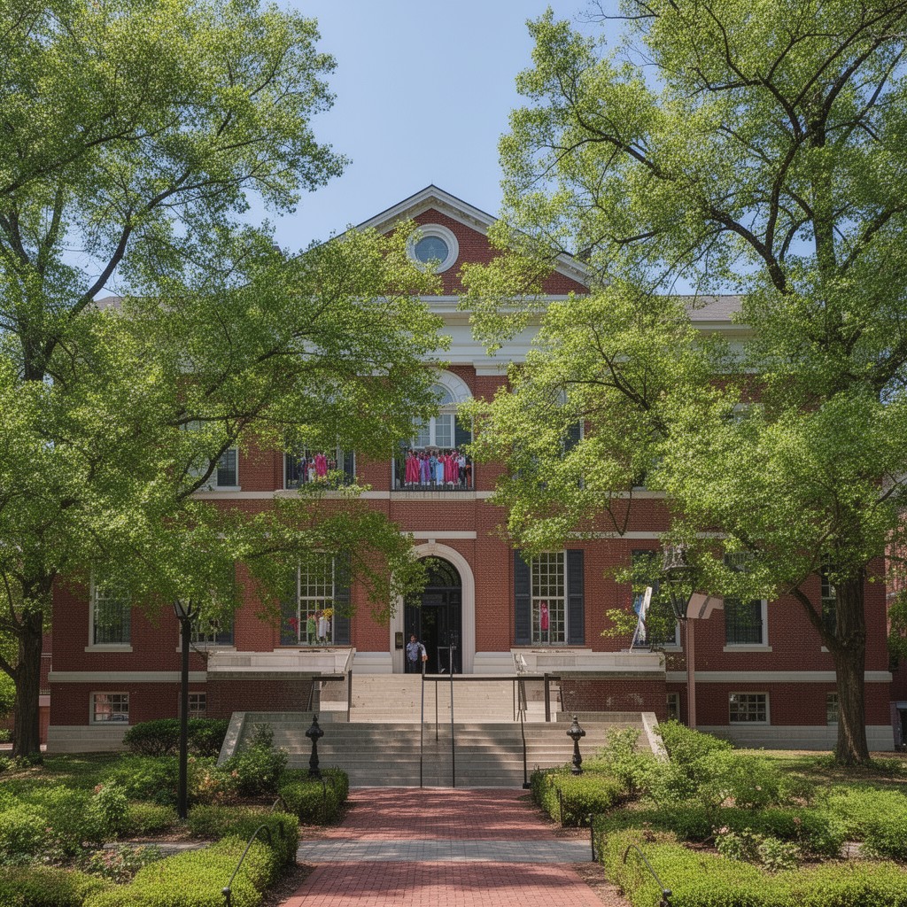 AI-generated illustration of Virginia Union University