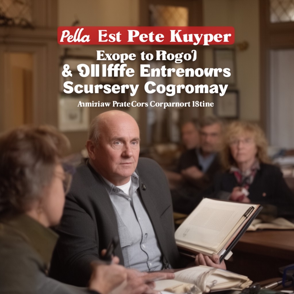AI-generated illustration of Pete Kuyper