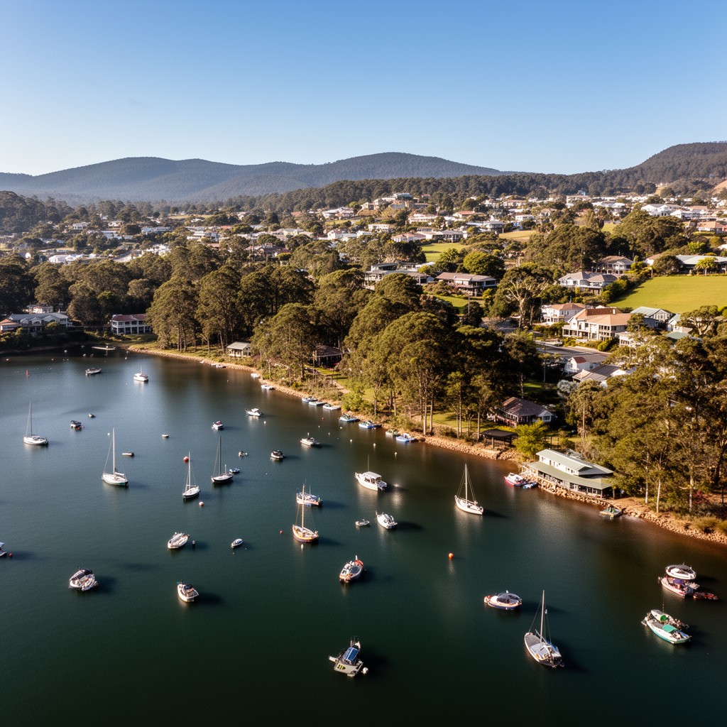 AI-generated illustration of Knysna