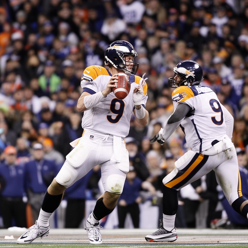 AI-generated illustration of Peyton Manning