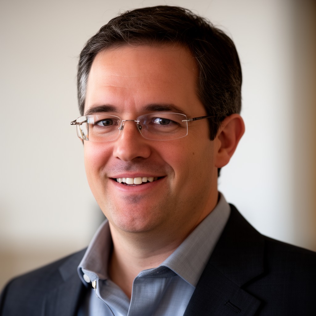 AI-generated illustration of Dan Appelquist