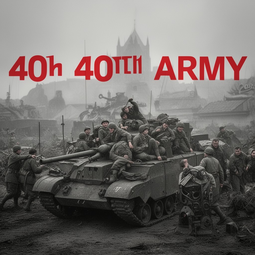 AI-generated illustration of 40th Army (Red Army)