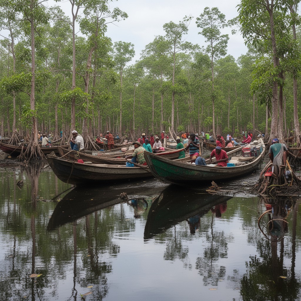 AI-generated illustration of Bayelsa State