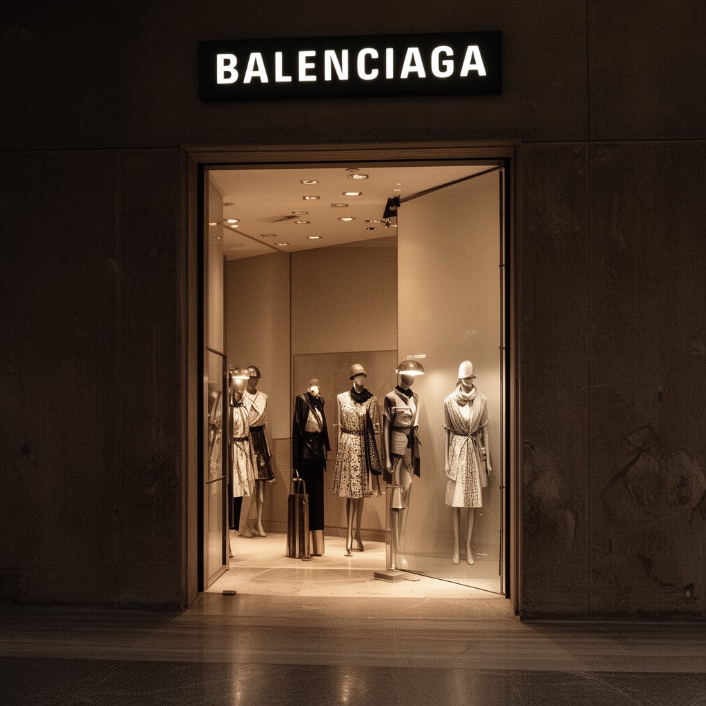AI-generated illustration of Balenciaga