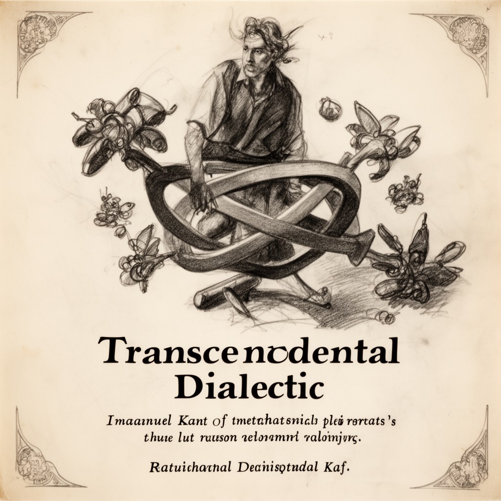 AI-generated illustration of Transcendental Dialectic
