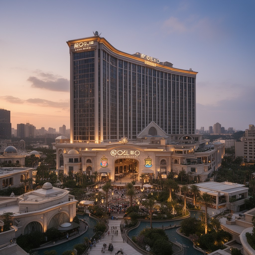 AI-generated illustration of Melco Resorts & Entertainment