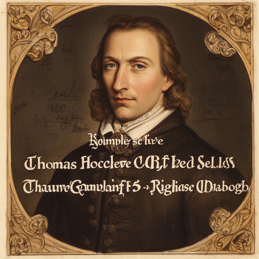 AI-generated illustration of Thomas Hoccleve