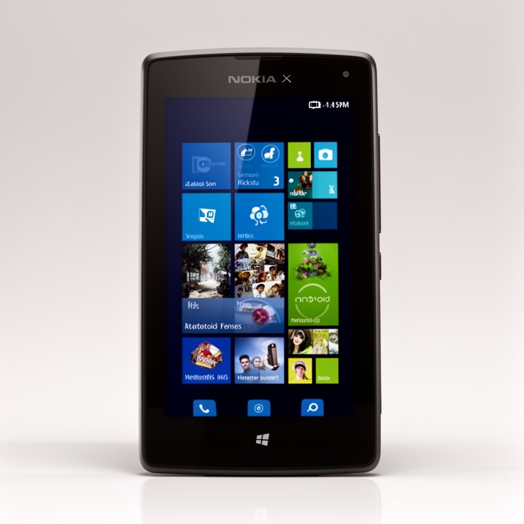 AI-generated illustration of Nokia X