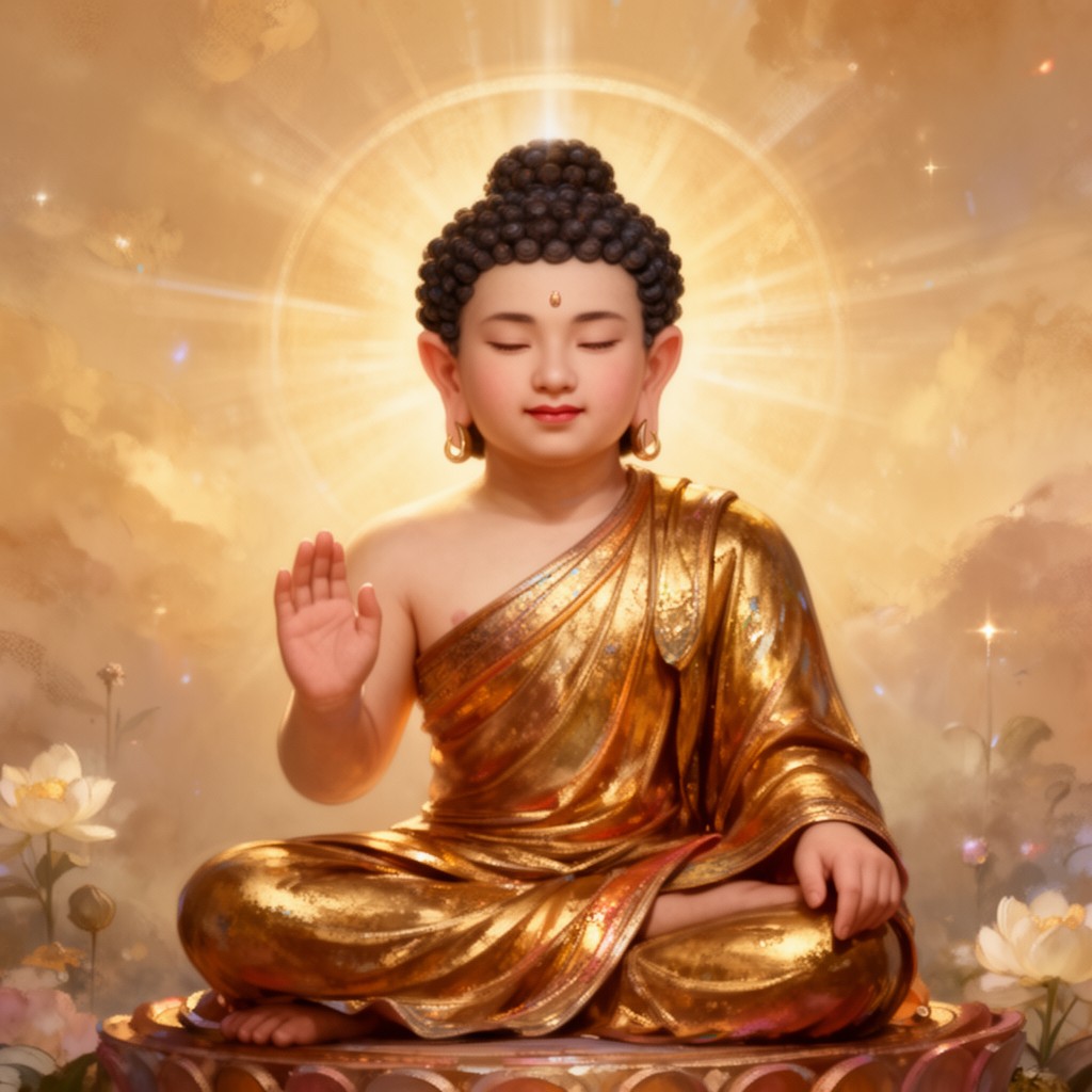 AI-generated illustration of Maitreya