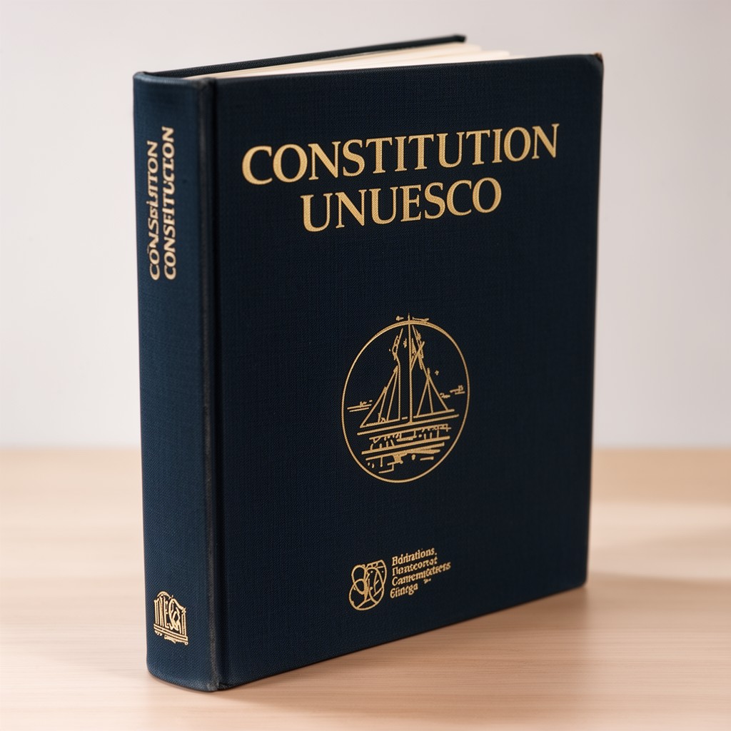 AI-generated illustration of Constitution of UNESCO