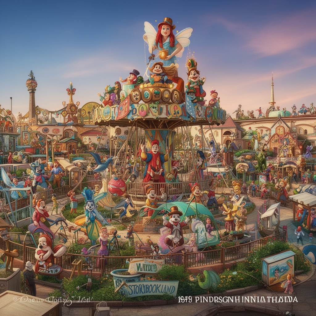 AI-generated illustration of Storybook Land