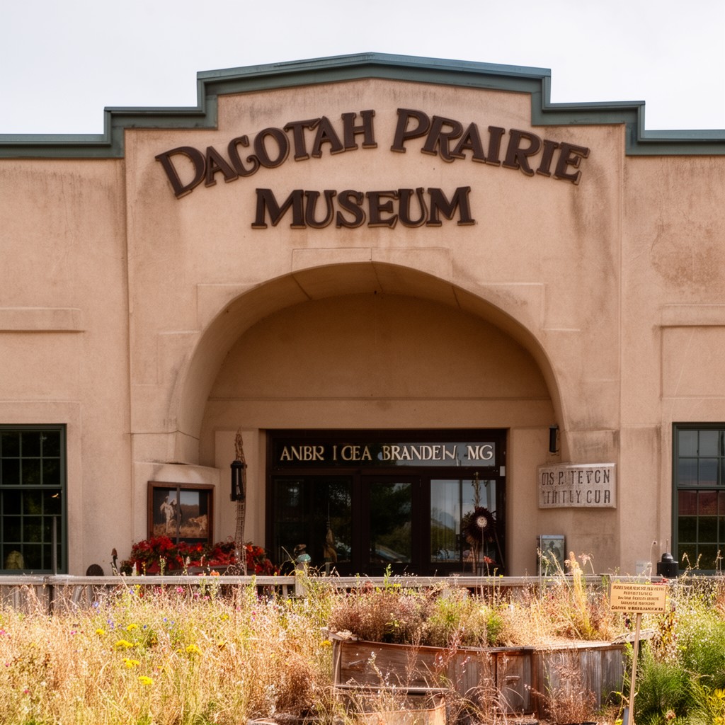 AI-generated illustration of Dacotah Prairie Museum