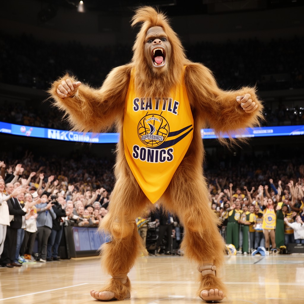 AI-generated illustration of Squatch
