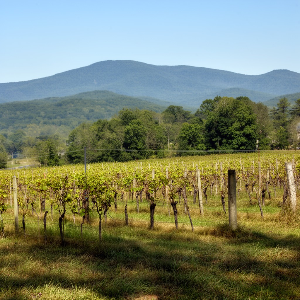 AI-generated illustration of Nelson County, Virginia