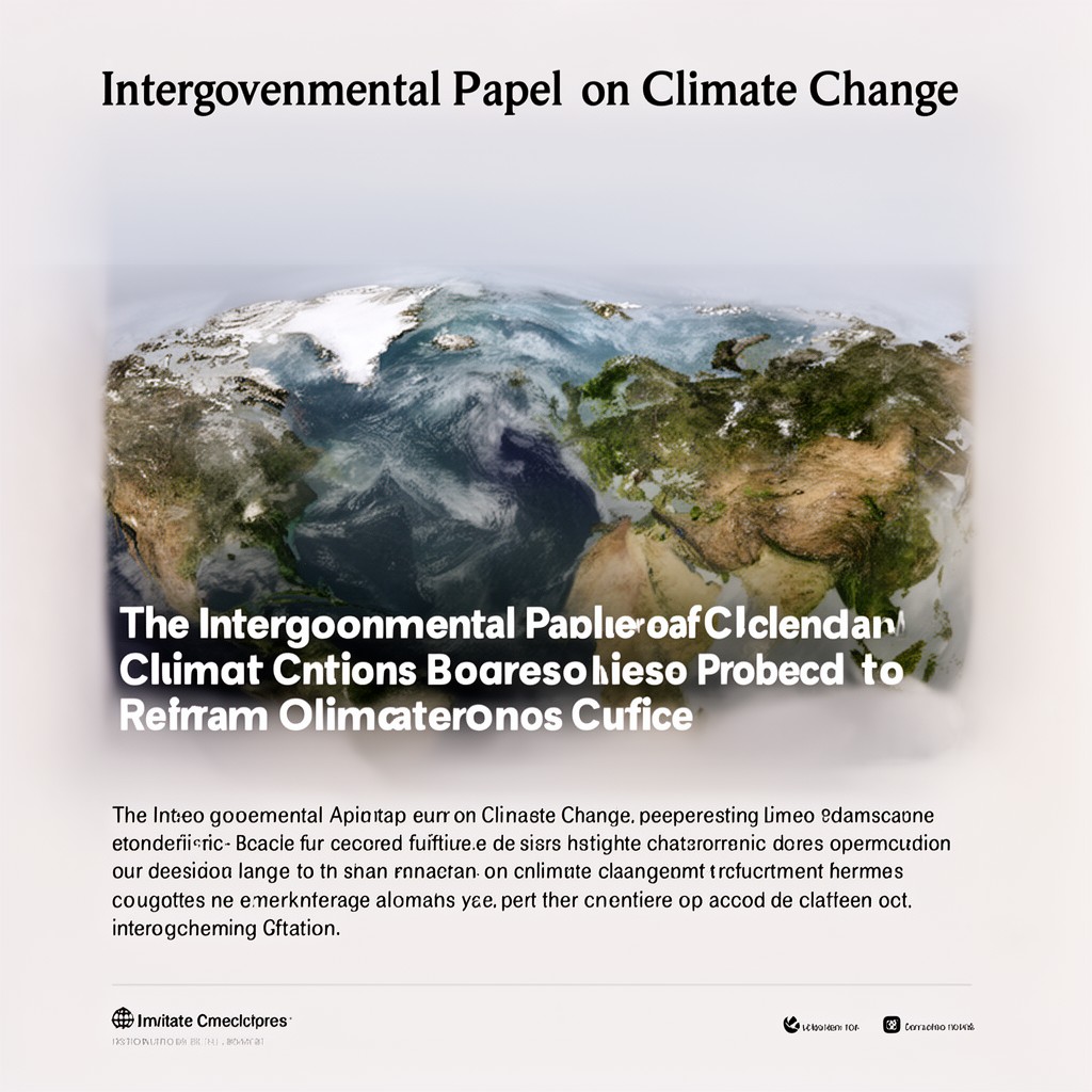 AI-generated illustration of Intergovernmental Panel on Climate Change
