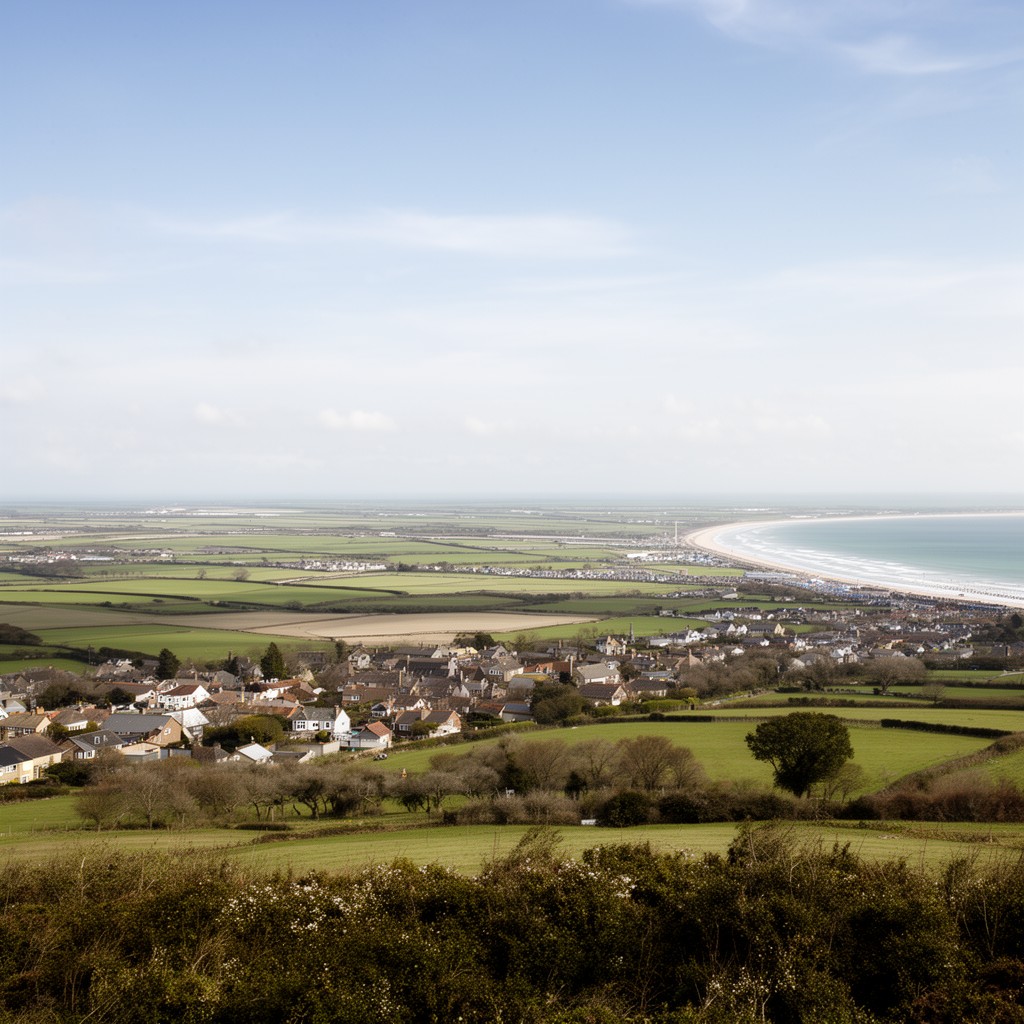 AI-generated illustration of North Norfolk district