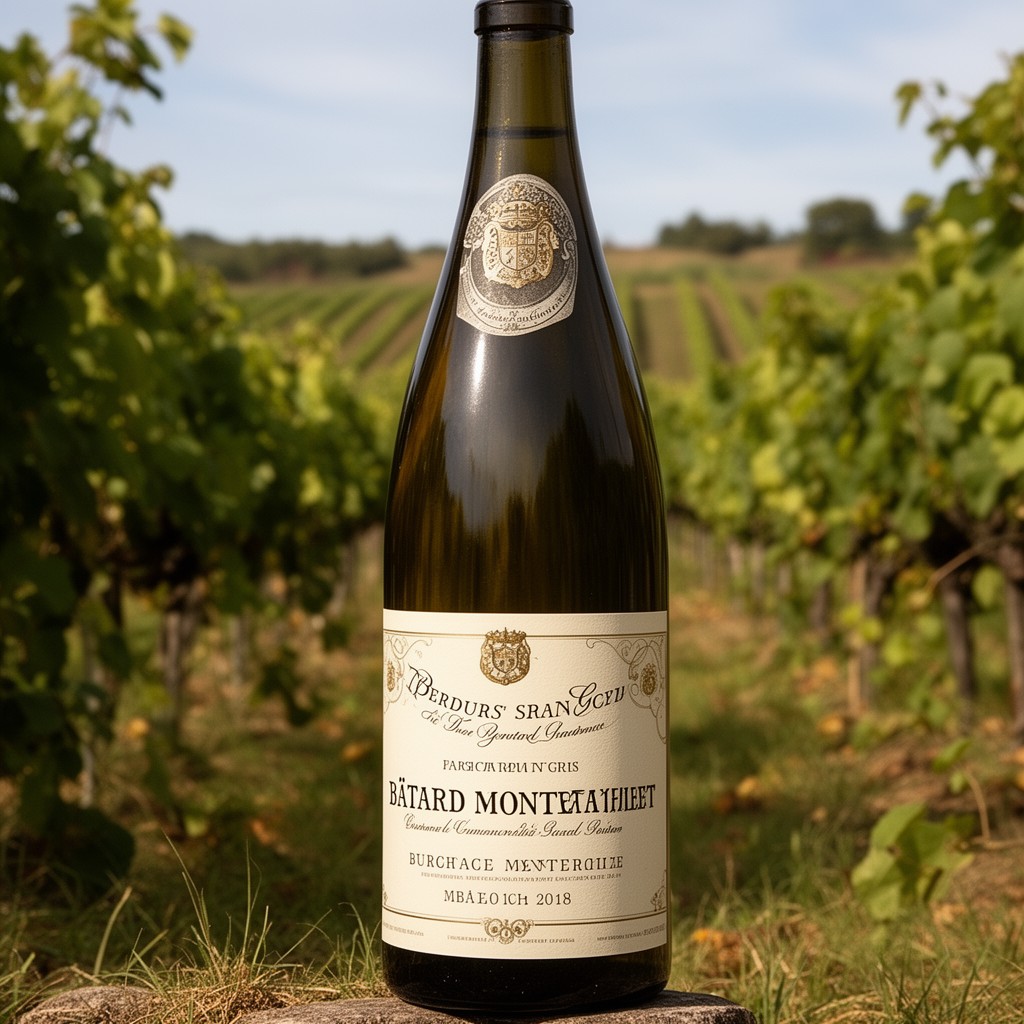 AI-generated illustration of Bâtard-Montrachet