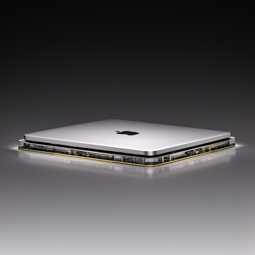 AI-generated illustration of Apple M-series