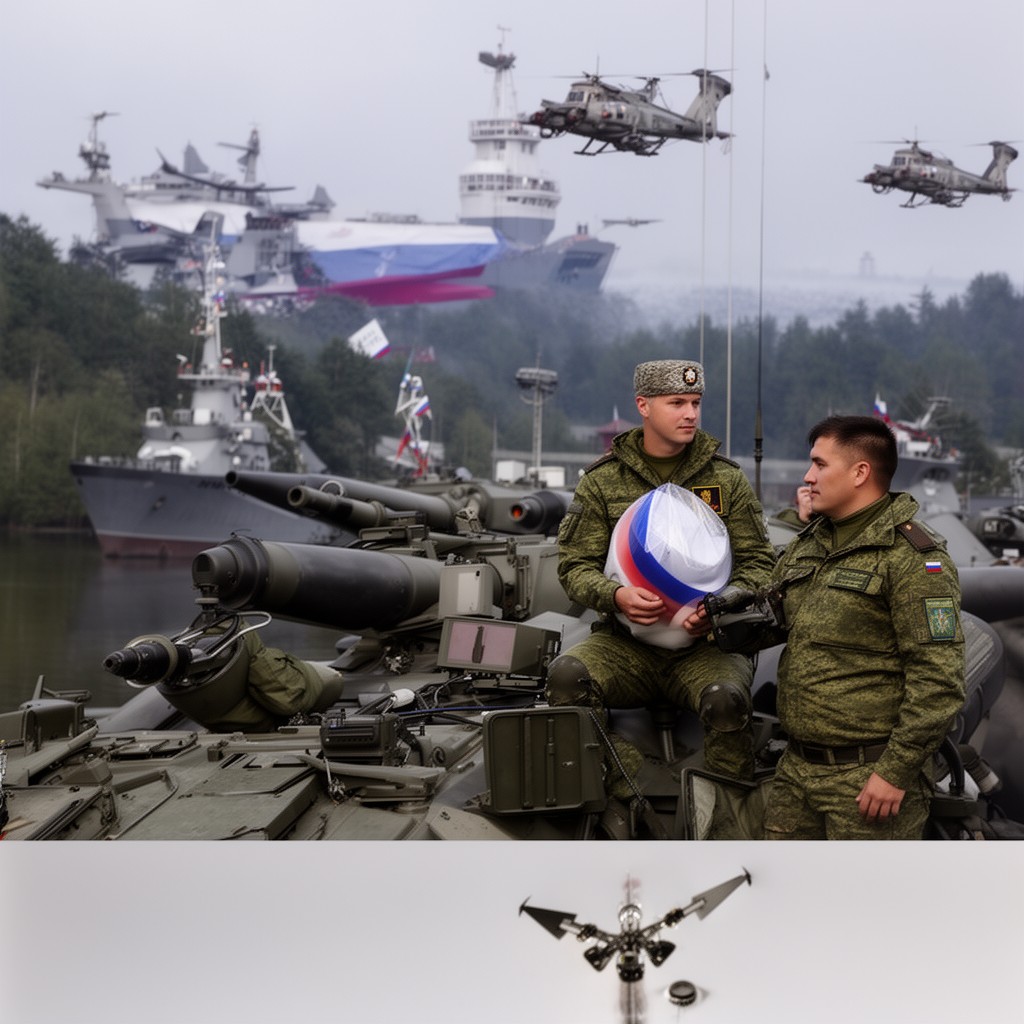 AI-generated illustration of Russian Armed Forces