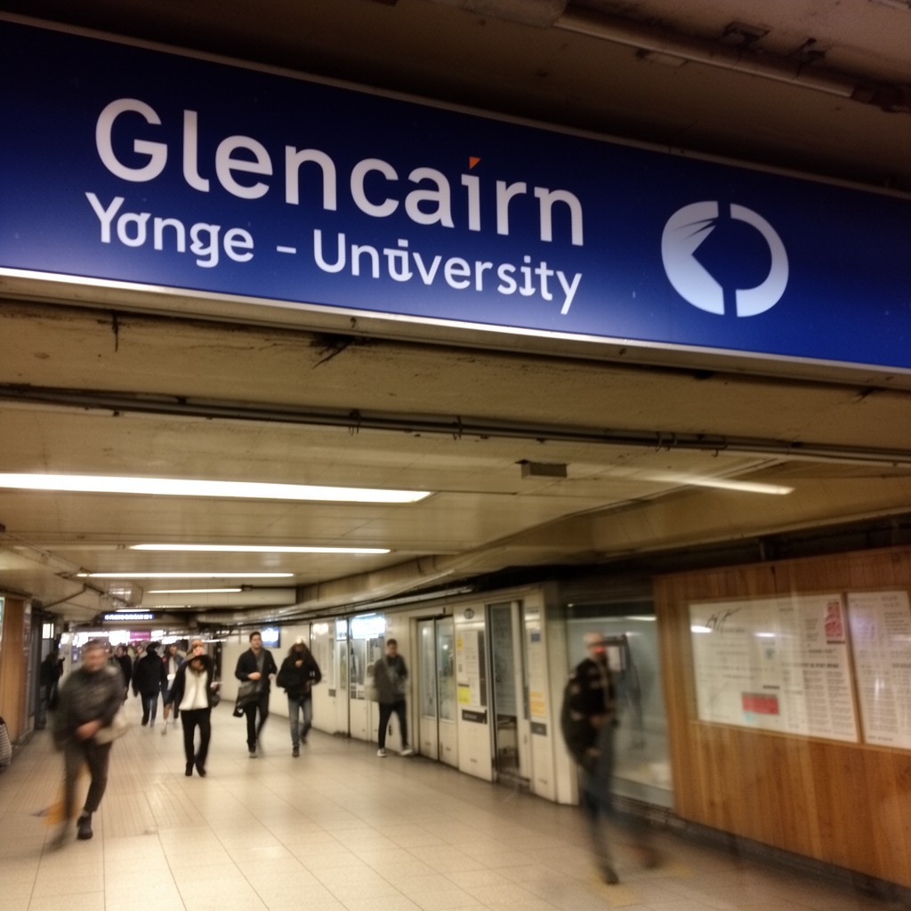 AI-generated illustration of Glencairn station