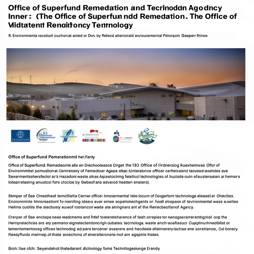 AI-generated illustration of Office of Superfund Remediation and Technology Innovation